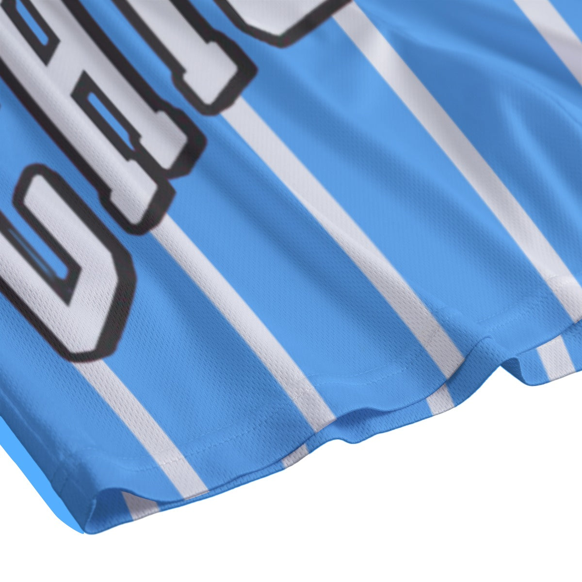 Bulls Blue Pinstripe Mesh Shorts