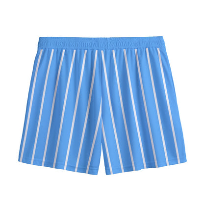 Bulls Blue Pinstripe Mesh Shorts