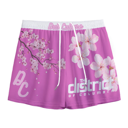 Wizards Cherry Blossom Mesh Shorts