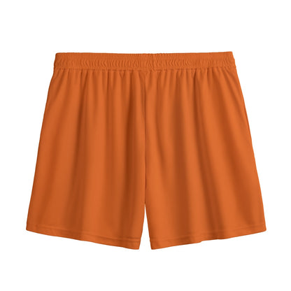 Knicks Orange Mesh Shorts