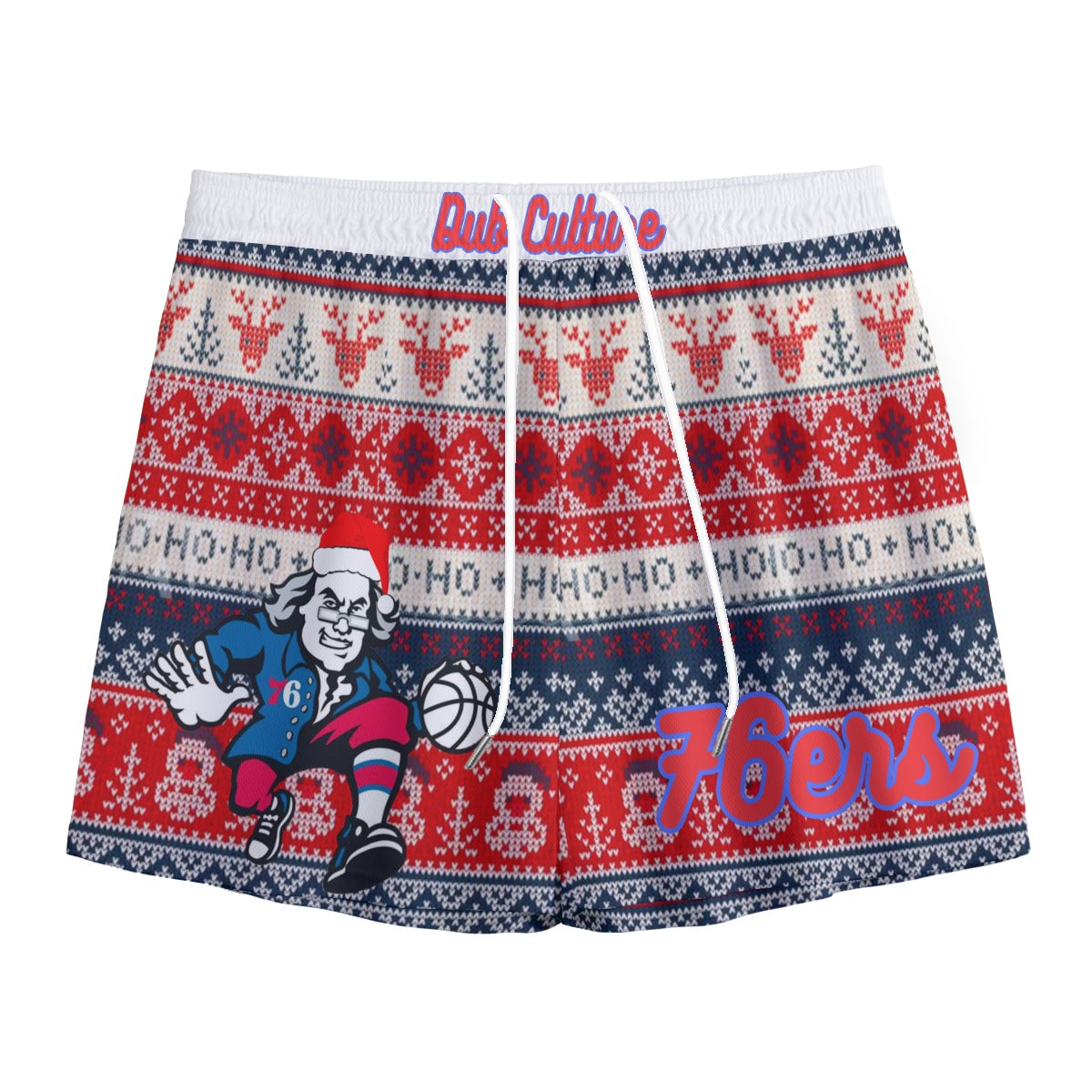 Sixers Ugly Sweater Mesh Shorts