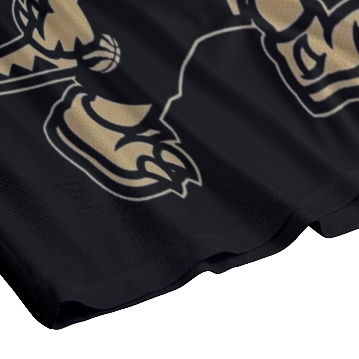 Gold Raptors Mesh Shorts