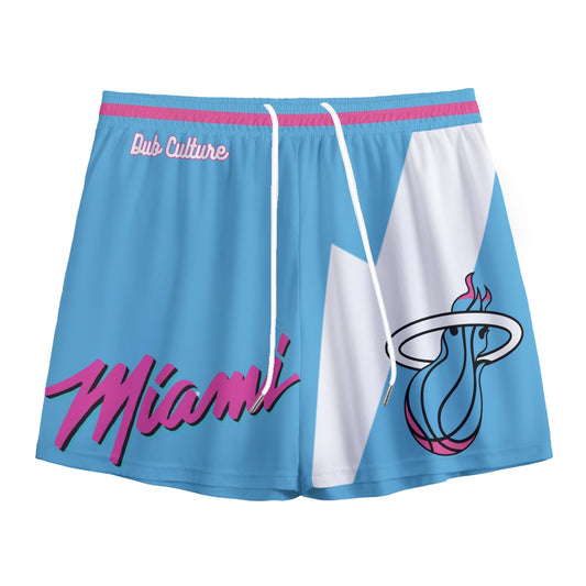 Miami Blue Mesh Shorts