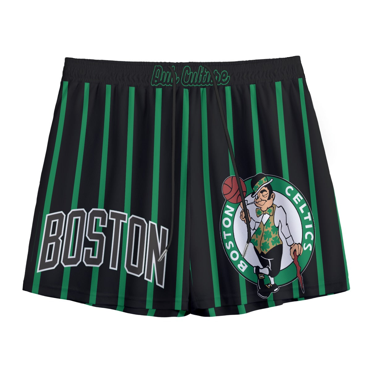 Celtics Pinstripe Mesh Shorts