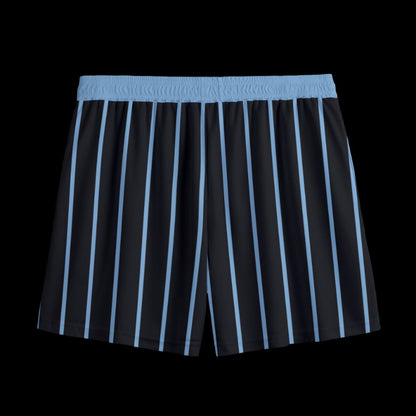 UNC Black Pinstripe Mesh Shorts