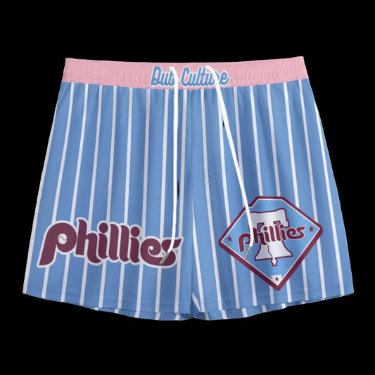 Phillies Pinstripe Mesh Shorts